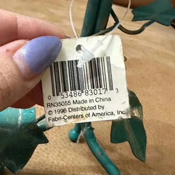 Vintage Garden Gate Designs Wire Candle Holders 1996 - Picture 4 of 7